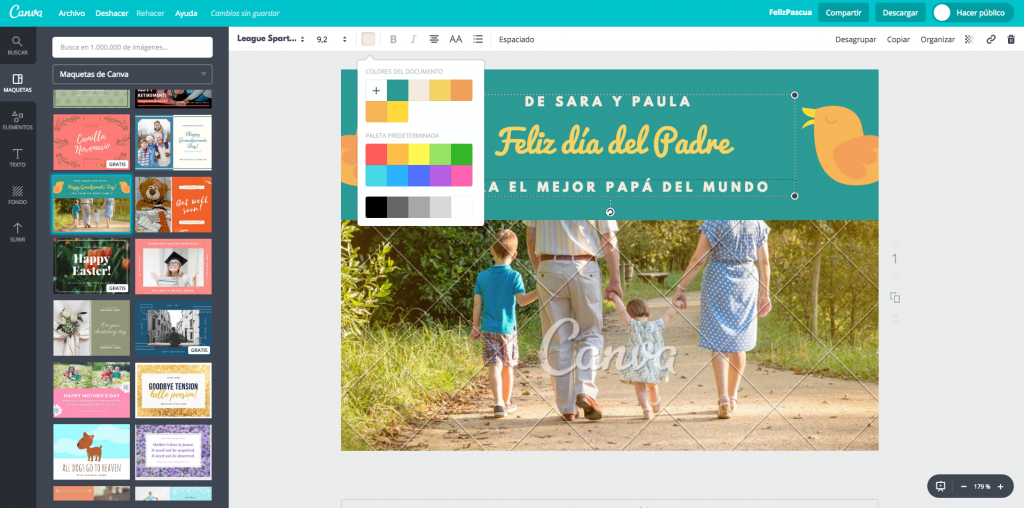 diseño gráfico online canva